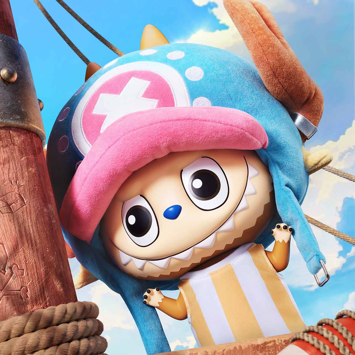 MEGA LABUBU 400% TONY TONY CHOPPER-zoom-3