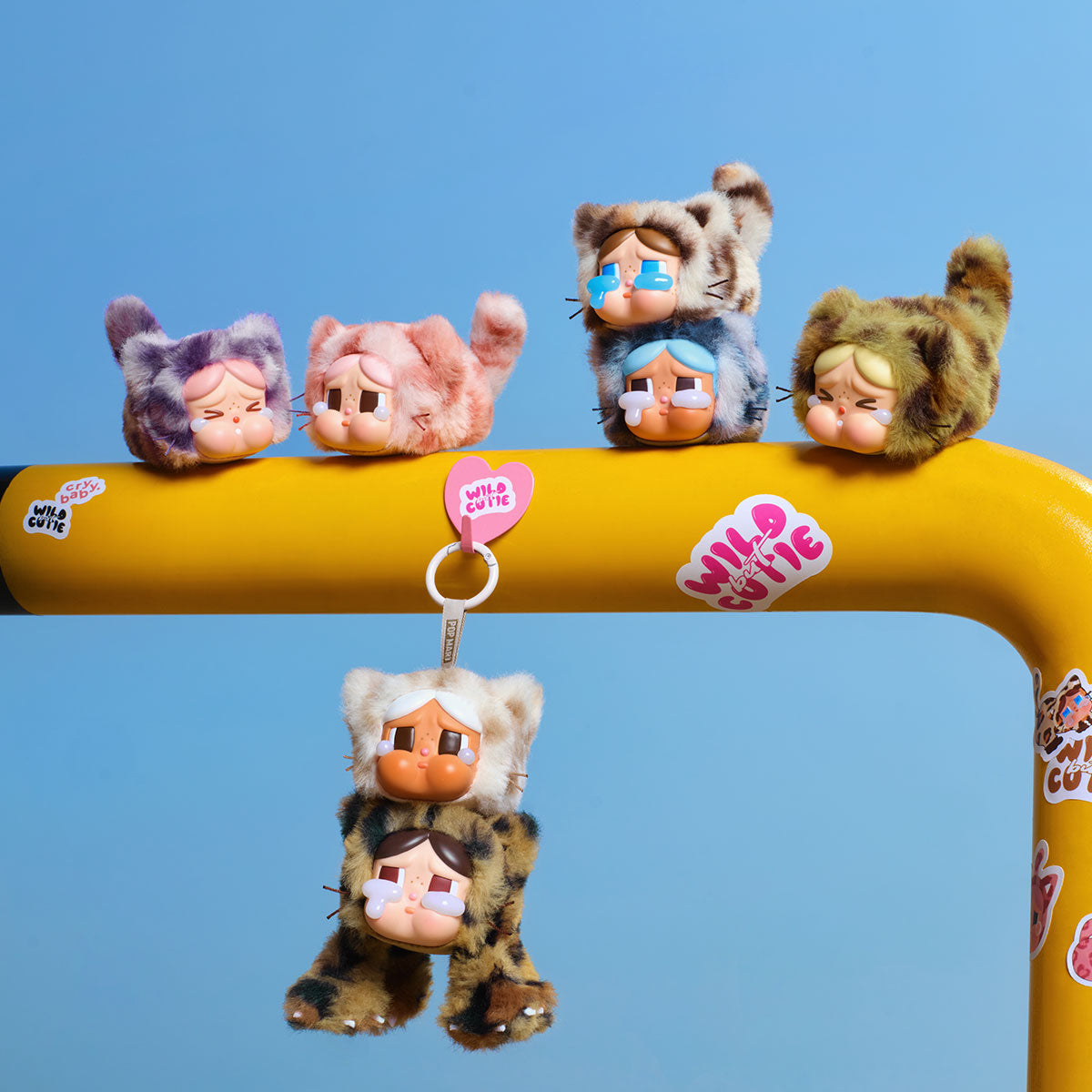 Crybaby Keychain "Wild but Cutie"
