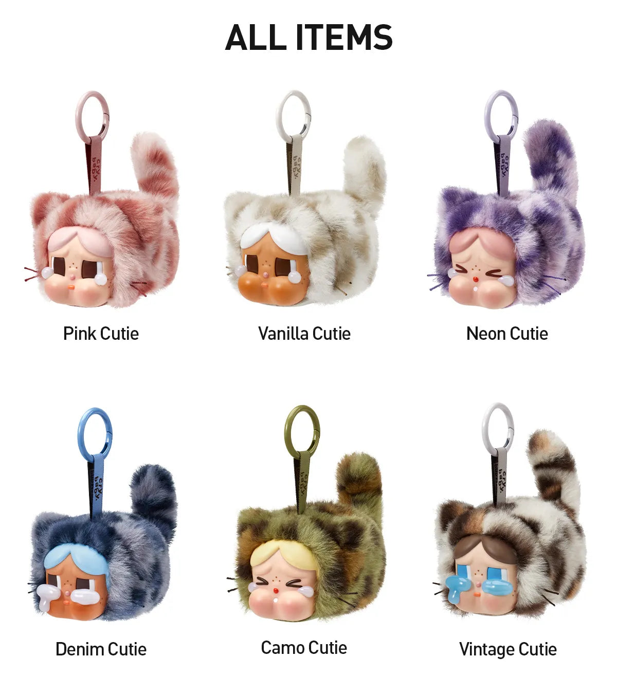 Crybaby Keychain "Wild but Cutie"