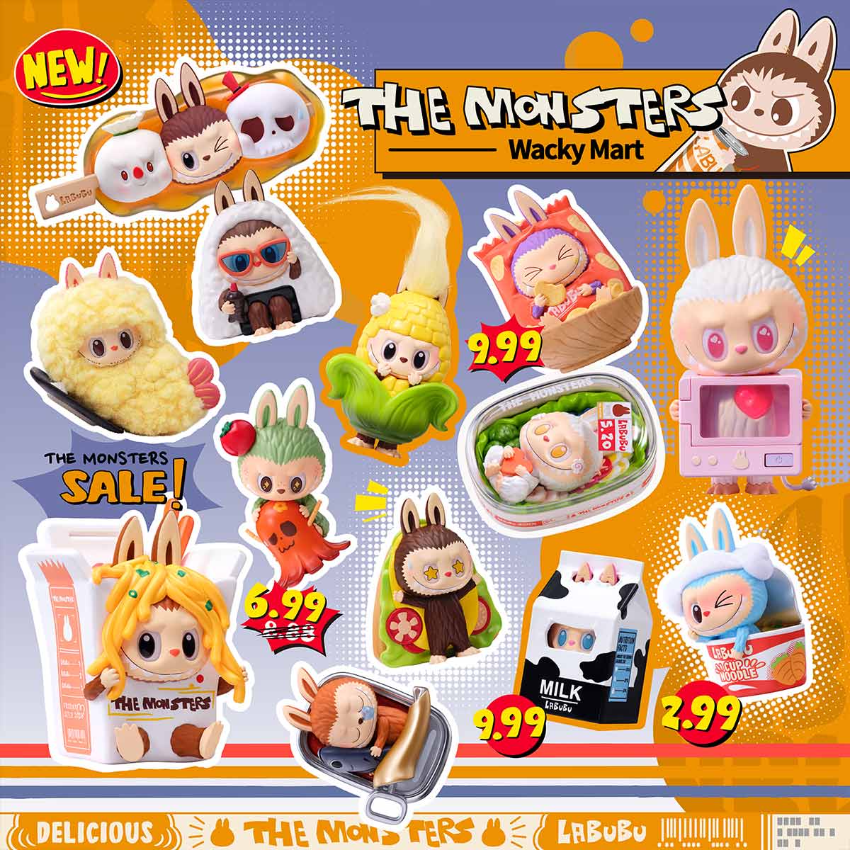 THE MONSTERS "Wacky Mart" Figure