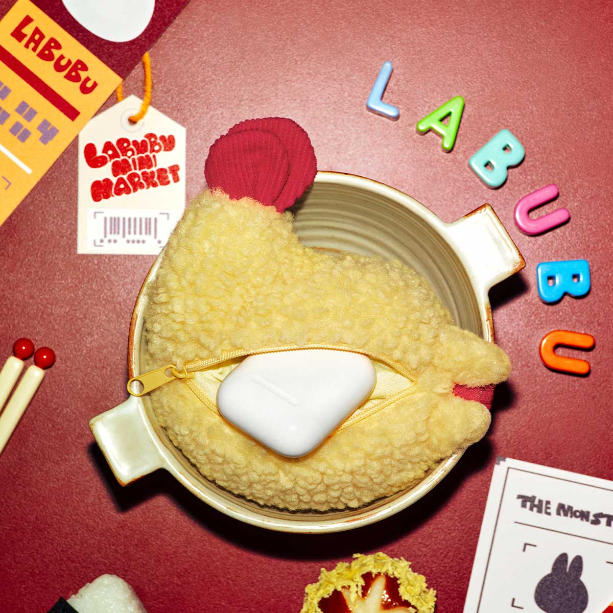 THE MONSTERS "Wacky Mart" Earphone Case-zoom-3