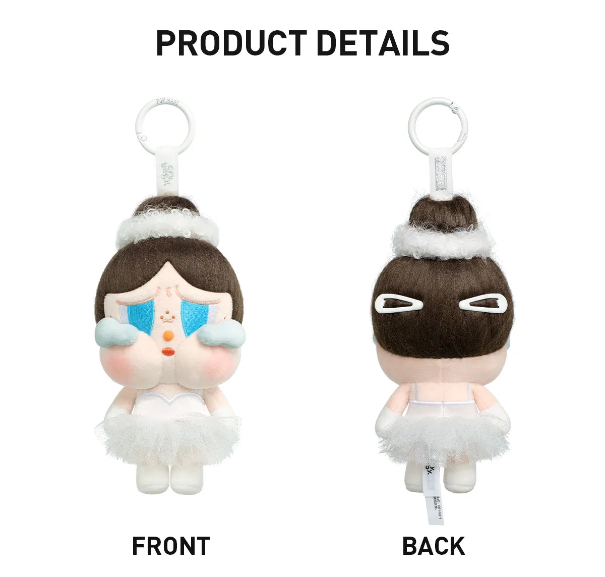 CRYBABY "SHINY SHINY" Plush Pedant Blister Pack