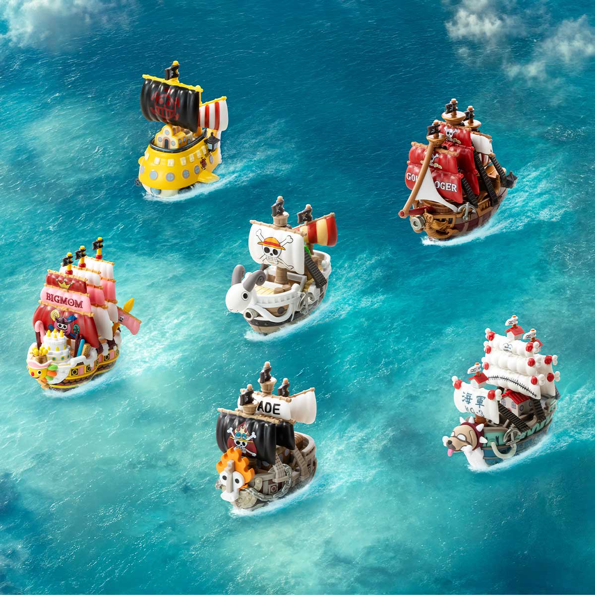 One Piece "The Grand Line Vehicles"