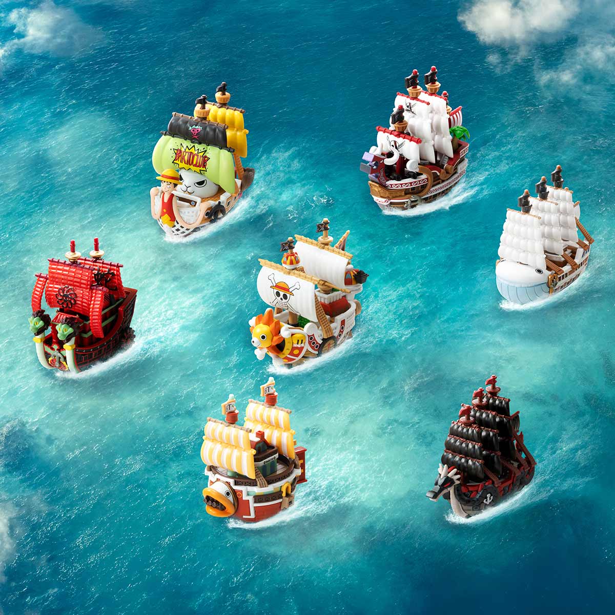 One Piece "The Grand Line Vehicles"