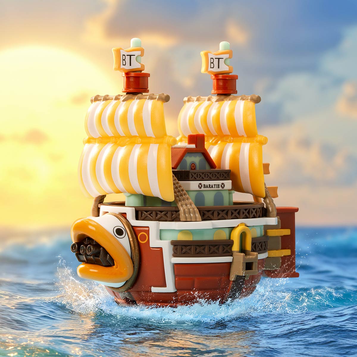 One Piece "The Grand Line Vehicles"