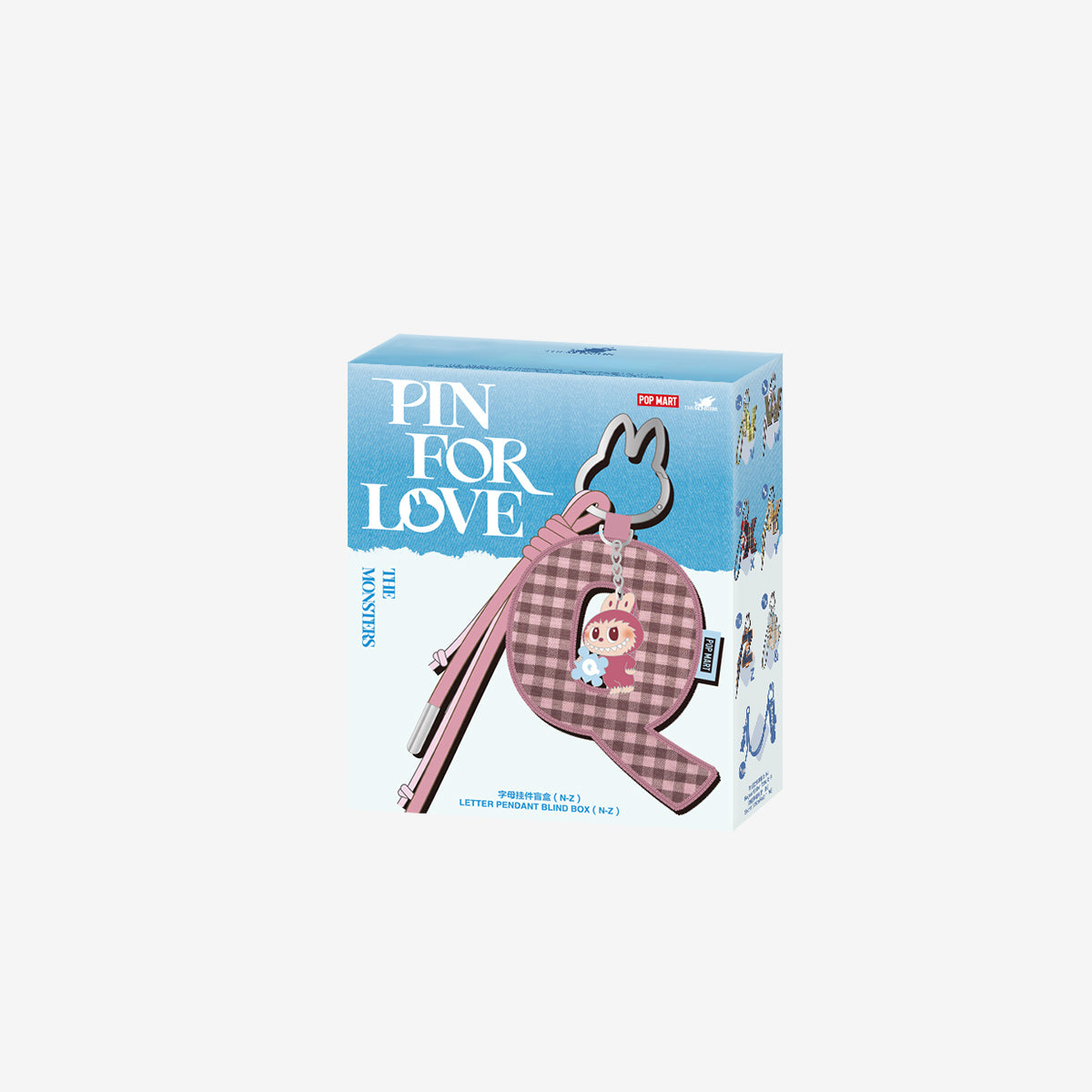 THE MONSTERS "Pin for Love" Letter Pendant (N-Z)