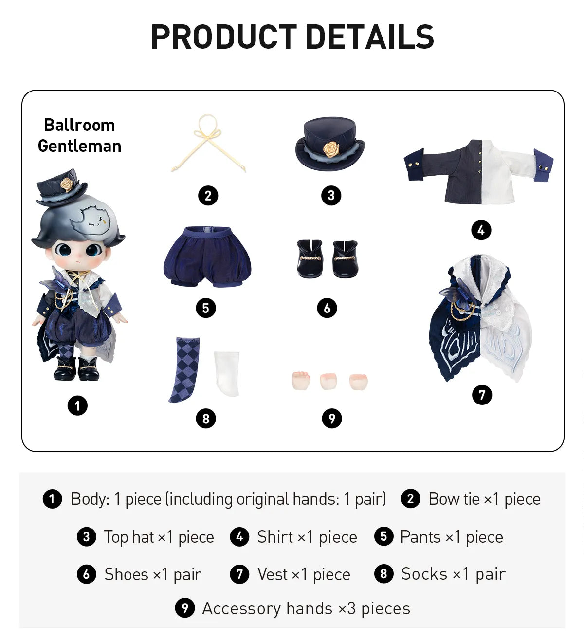 DIMOO "Gentleman" 1/8 Action Figure-zoom-8