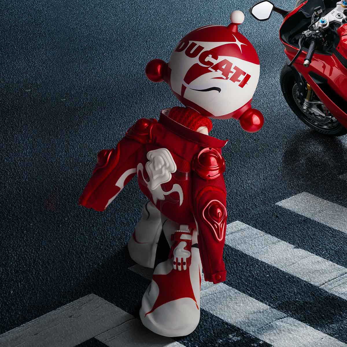 SKULLPANDA × DUCATI 1/6 Action Figure-zoom-2
