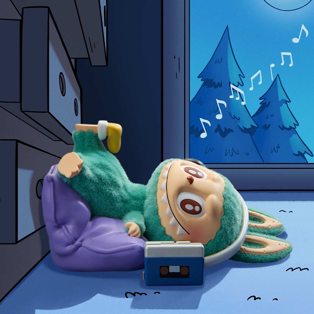 THE MONSTERS "1:00 A.M." Figures-5