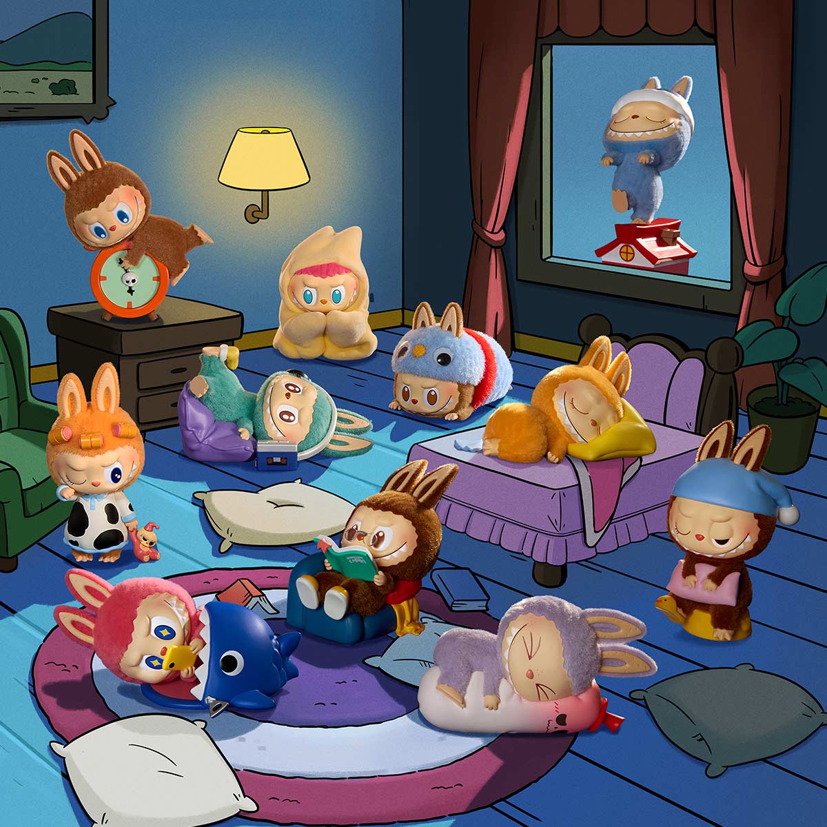 THE MONSTERS "1:00 A.M." Figures-9