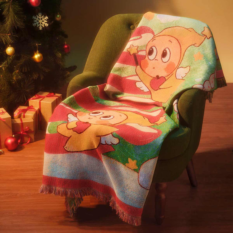 "Apple of My Eye" Twinkle Twinkle Throw Blanket-zoom-