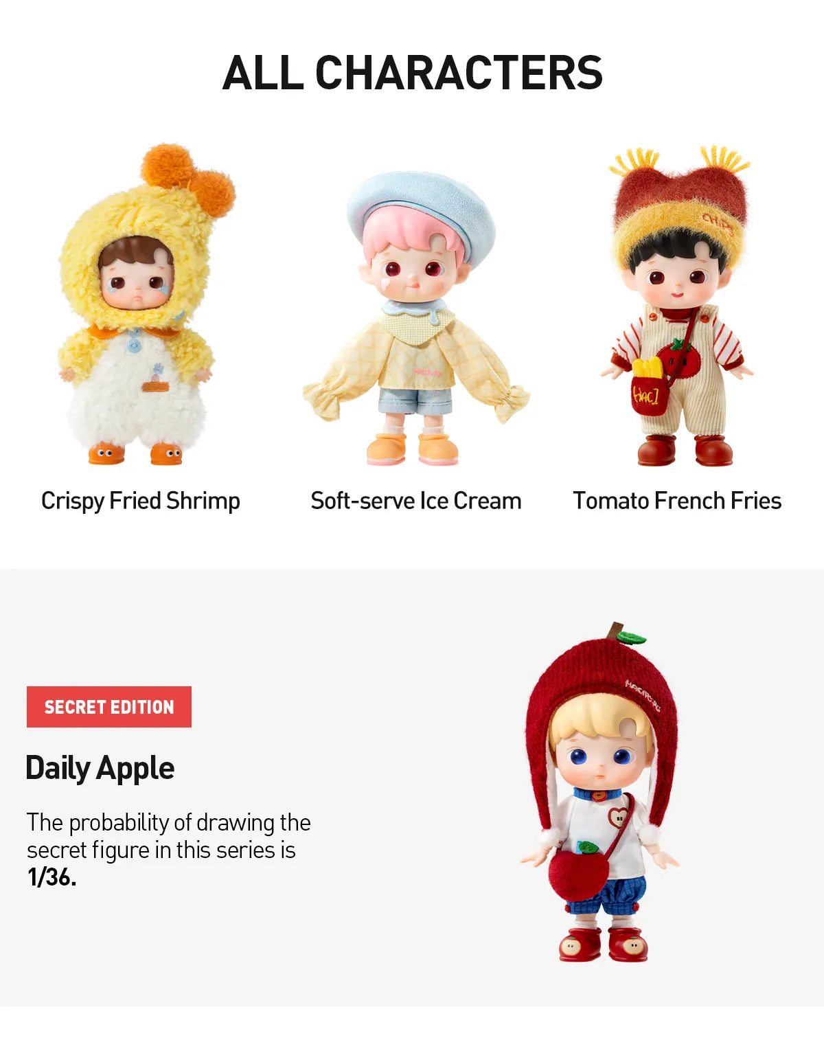HACIPUPU "Little Foodie" BJD-8