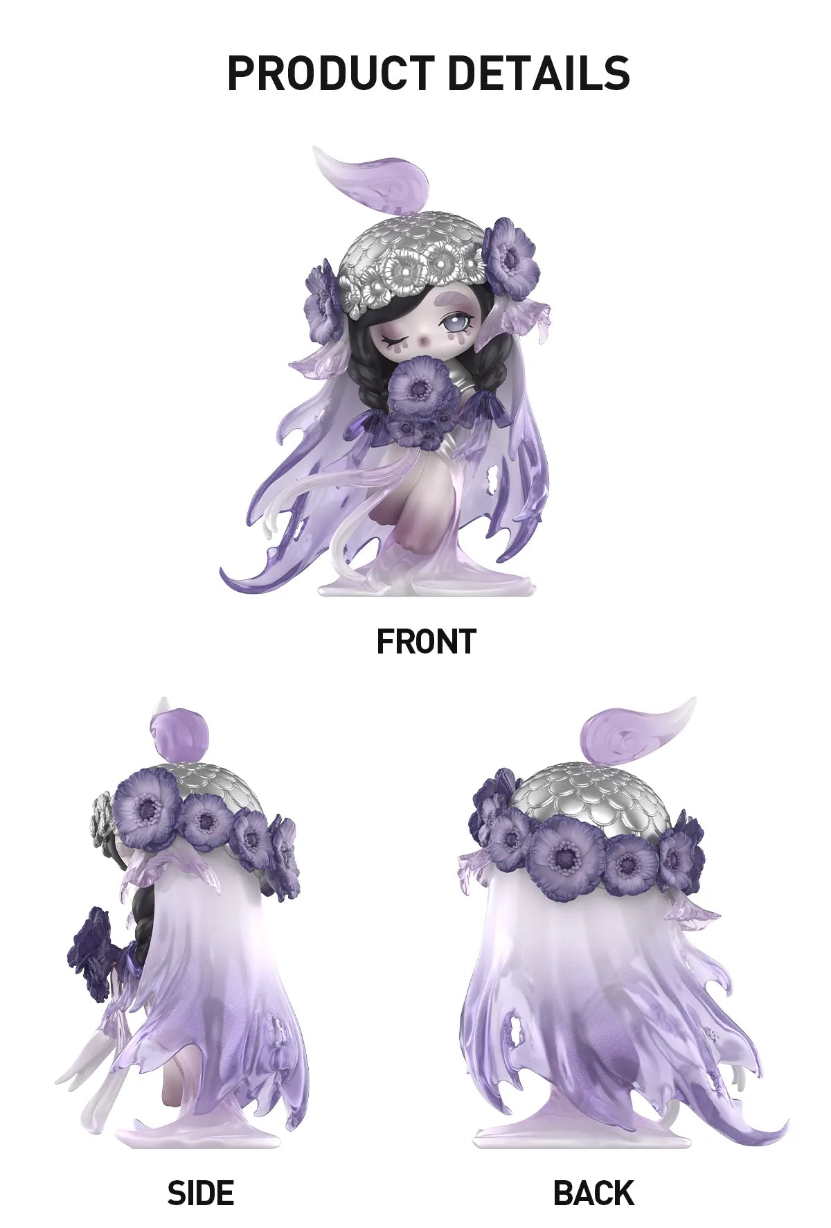 CHAKA "Anemones in the Wind" Figure-4