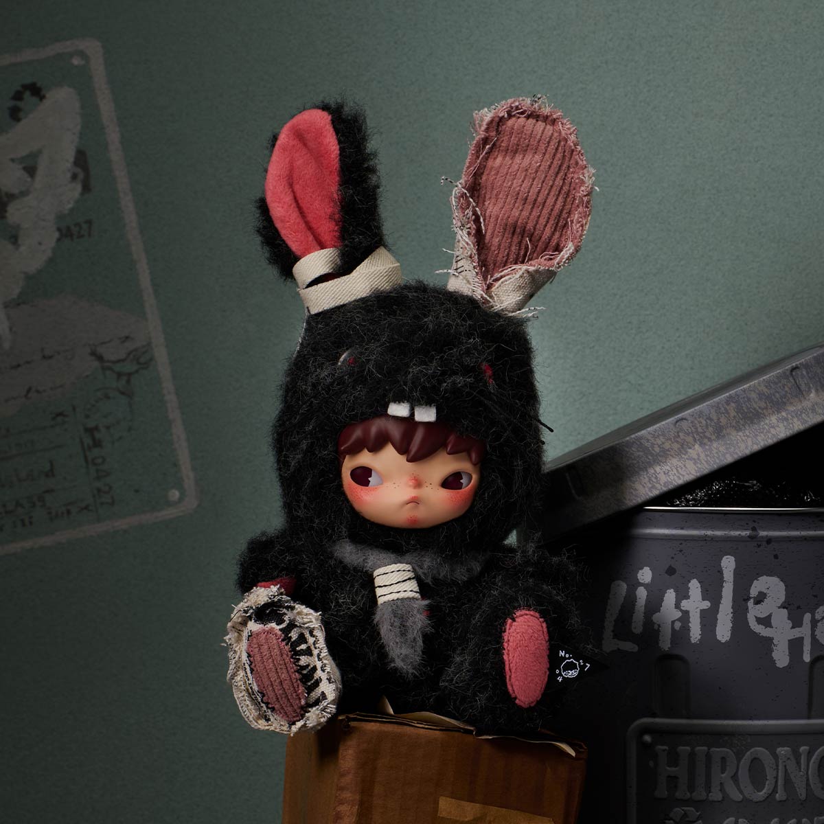 Hirono "Little Hare" Plush Doll Pendant-4