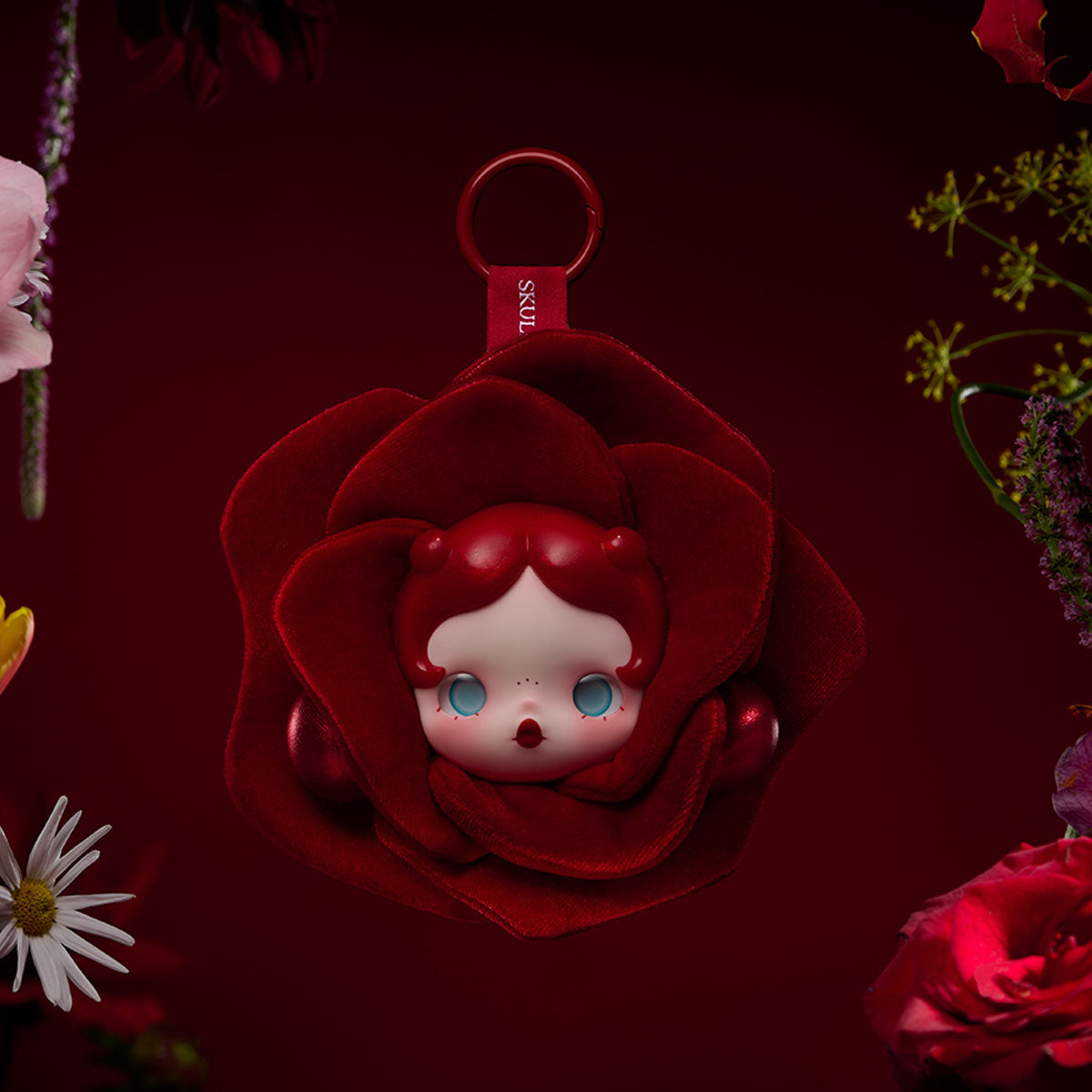 SKULLPANDA "Petals in Four Acts" Earphone Bag-zoom-1