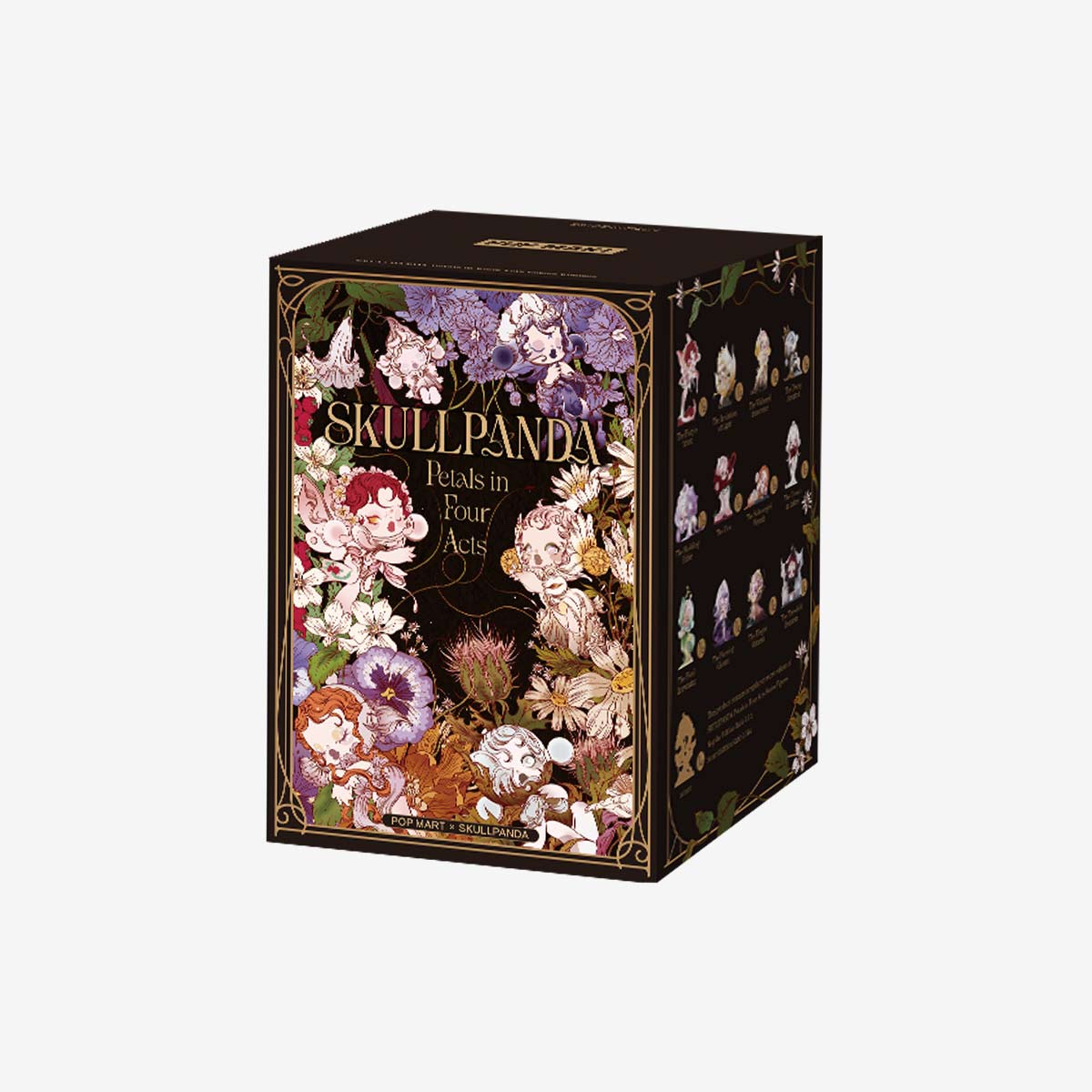 SKULLPANDA "Petals in Four Acts" Figures
