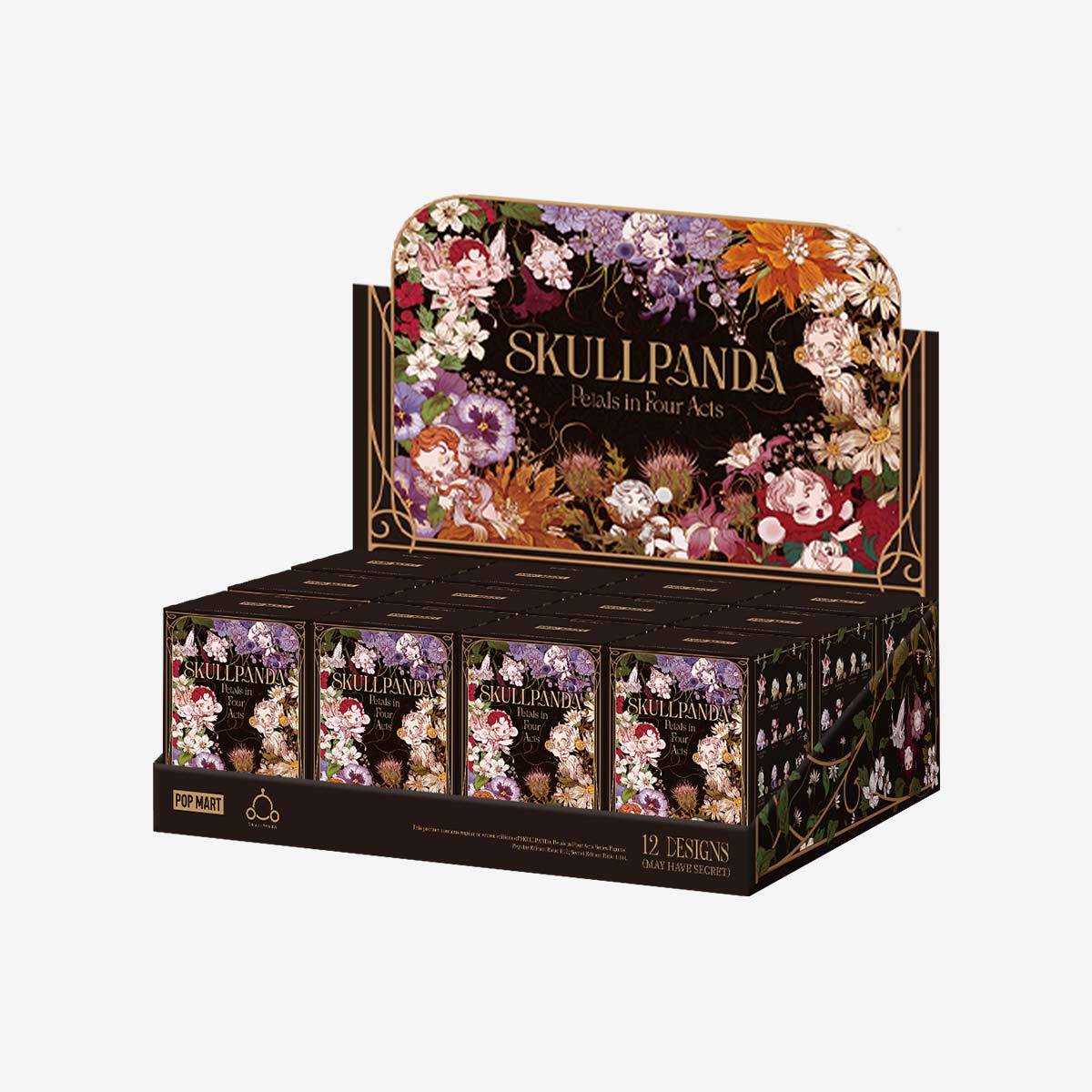 SKULLPANDA "Petals in Four Acts" Figures-11