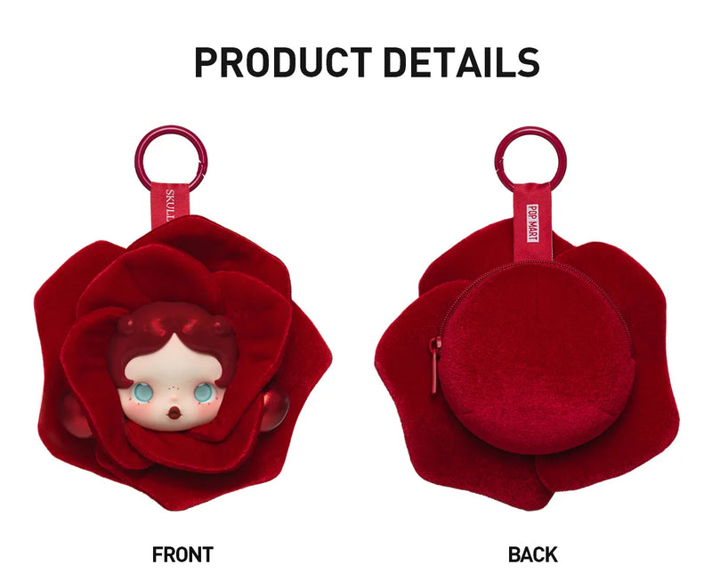 SKULLPANDA "Petals in Four Acts" Earphone Bag-zoom-
