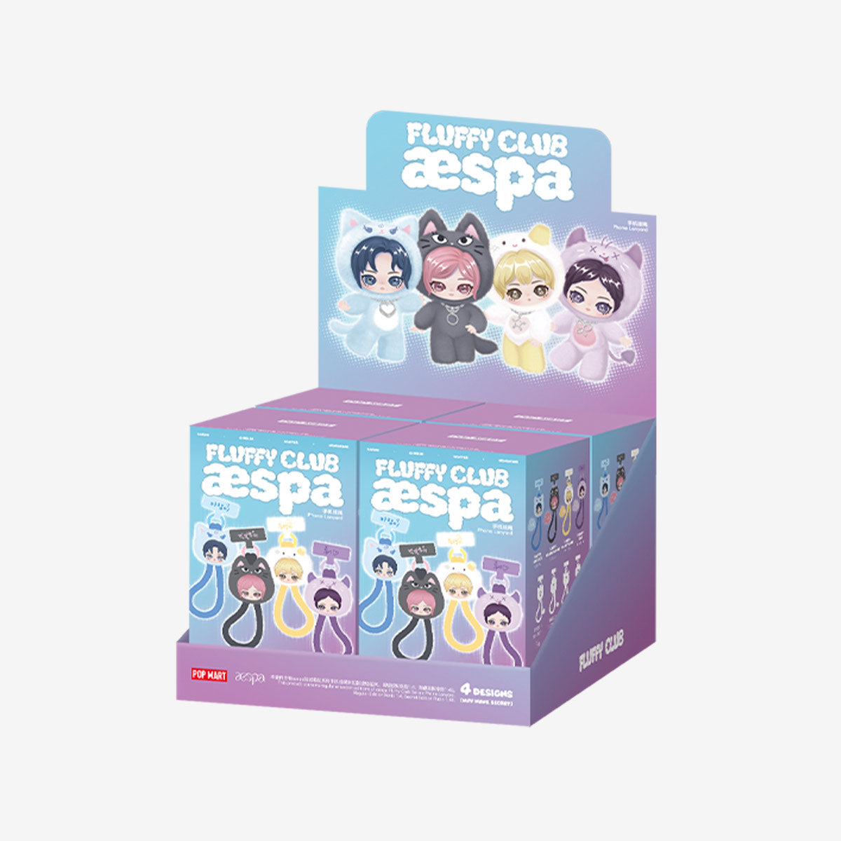 aespa "Fluffy Club" Lanyard-10