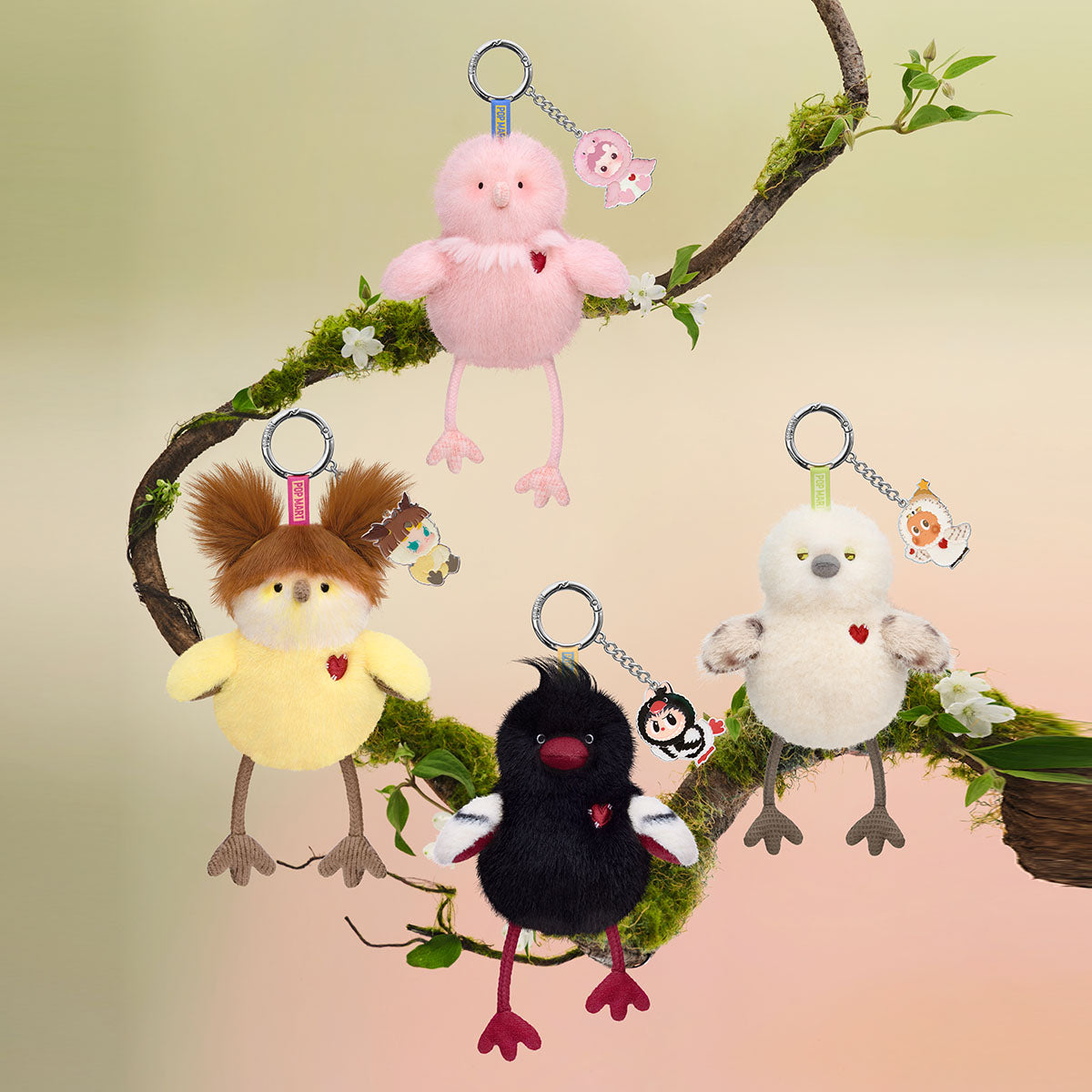 "Dear Birds" Sachet Pendant-5
