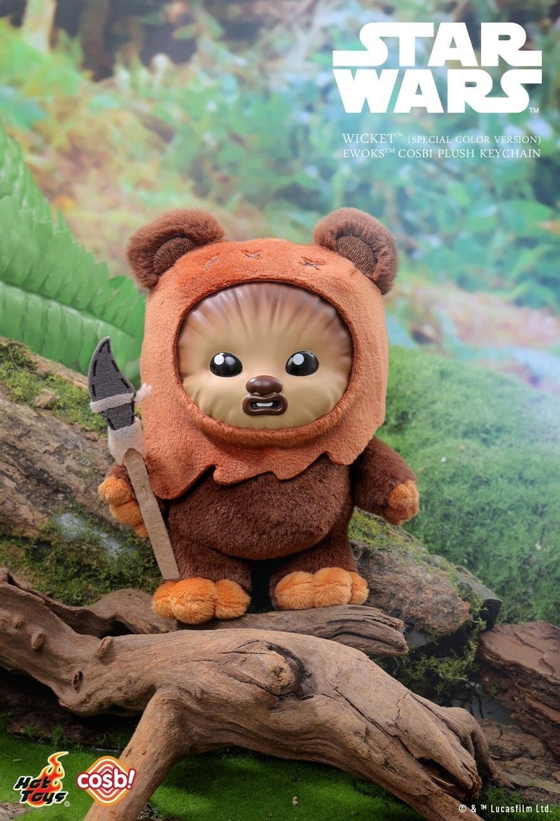Hot Toys Star Wars Ewoks Cosbi Plush Keychain Collection-zoom-