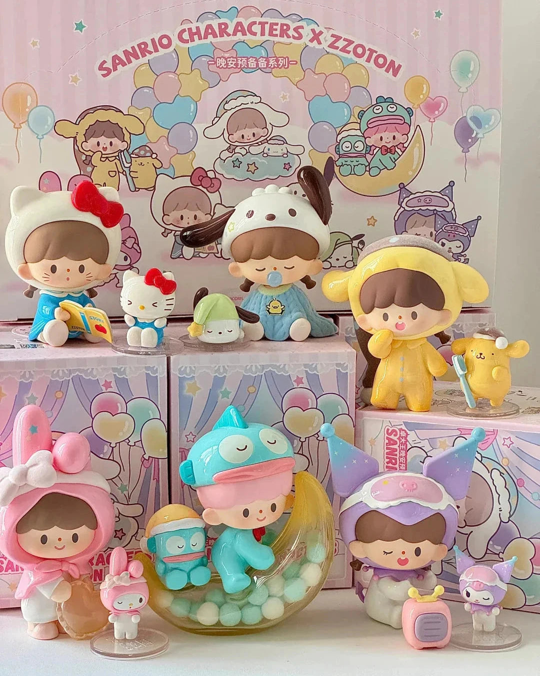 Zzoton x Sanrio "Before Bedtime" Figure-zoom-1