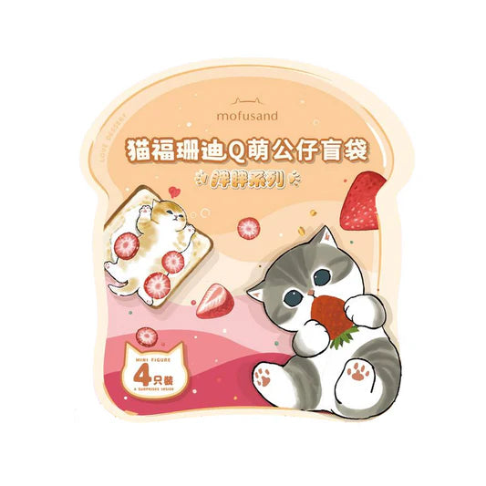 Mofusand "Love Dessert" 4 Mini Figuras-zoom-2