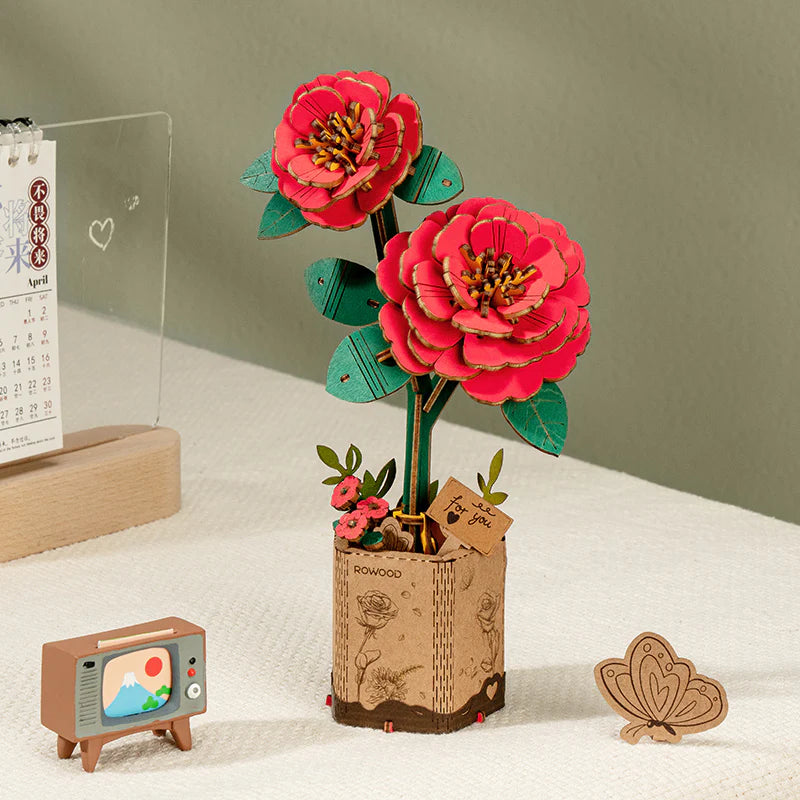 Rowood "Flower Red Camellia"-1