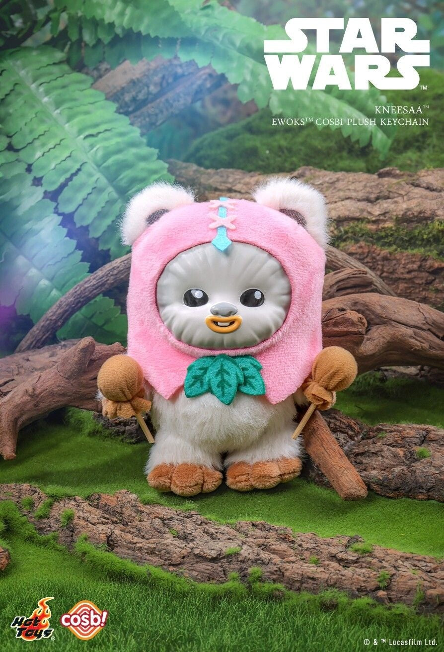 Hot Toys Star Wars Ewoks Cosbi Plush Keychain Collection-zoom-1