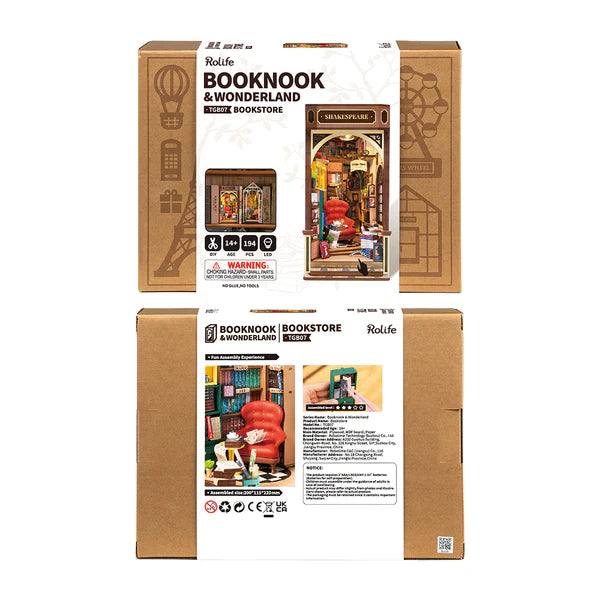 Rolife Book Nook Libreria-zoom-