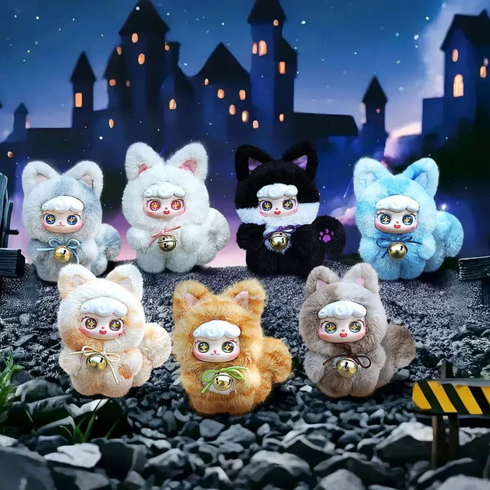 Lucky Meow IV Peluches llaveros-zoom-