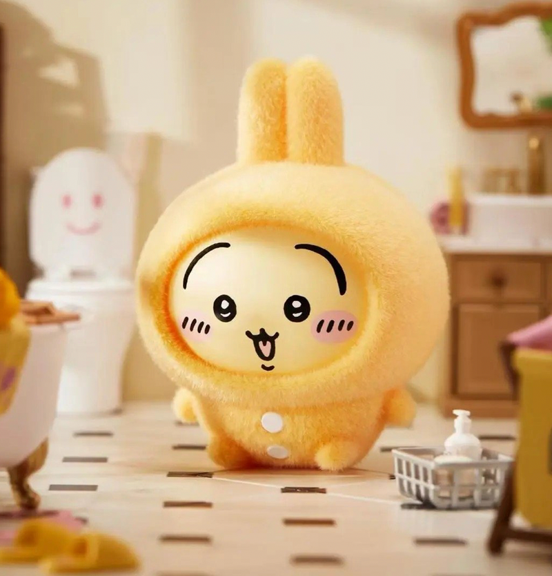 Chiikawa Figure "Pajama Party Face-changing"-zoom-