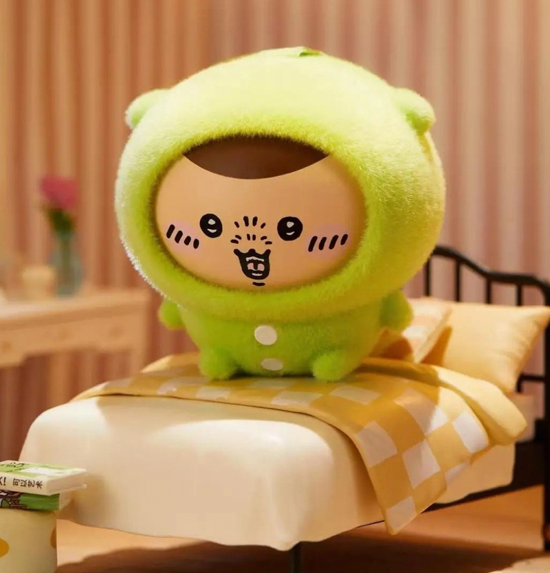 Chiikawa Figure "Pajama Party Face-changing"-zoom-