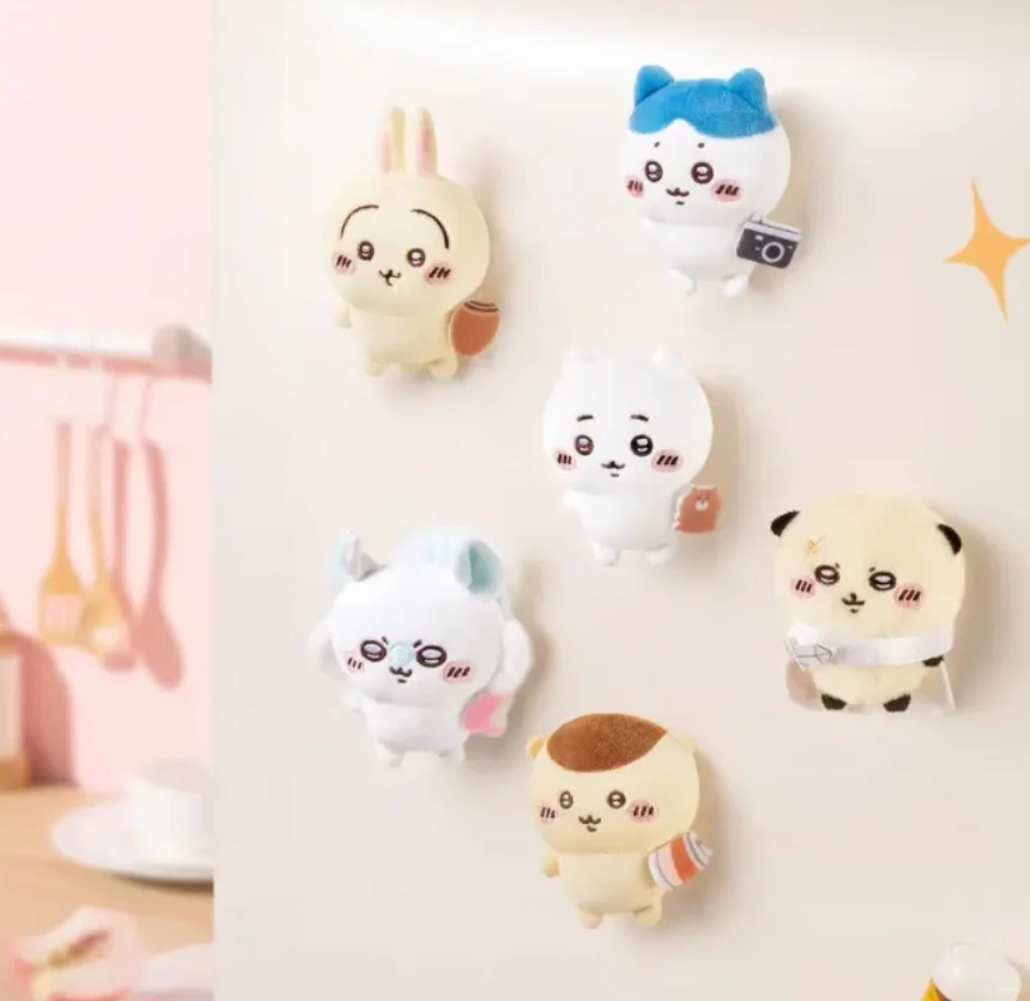 Chiikawa "Little Guardians" Plush Fridge Magnet