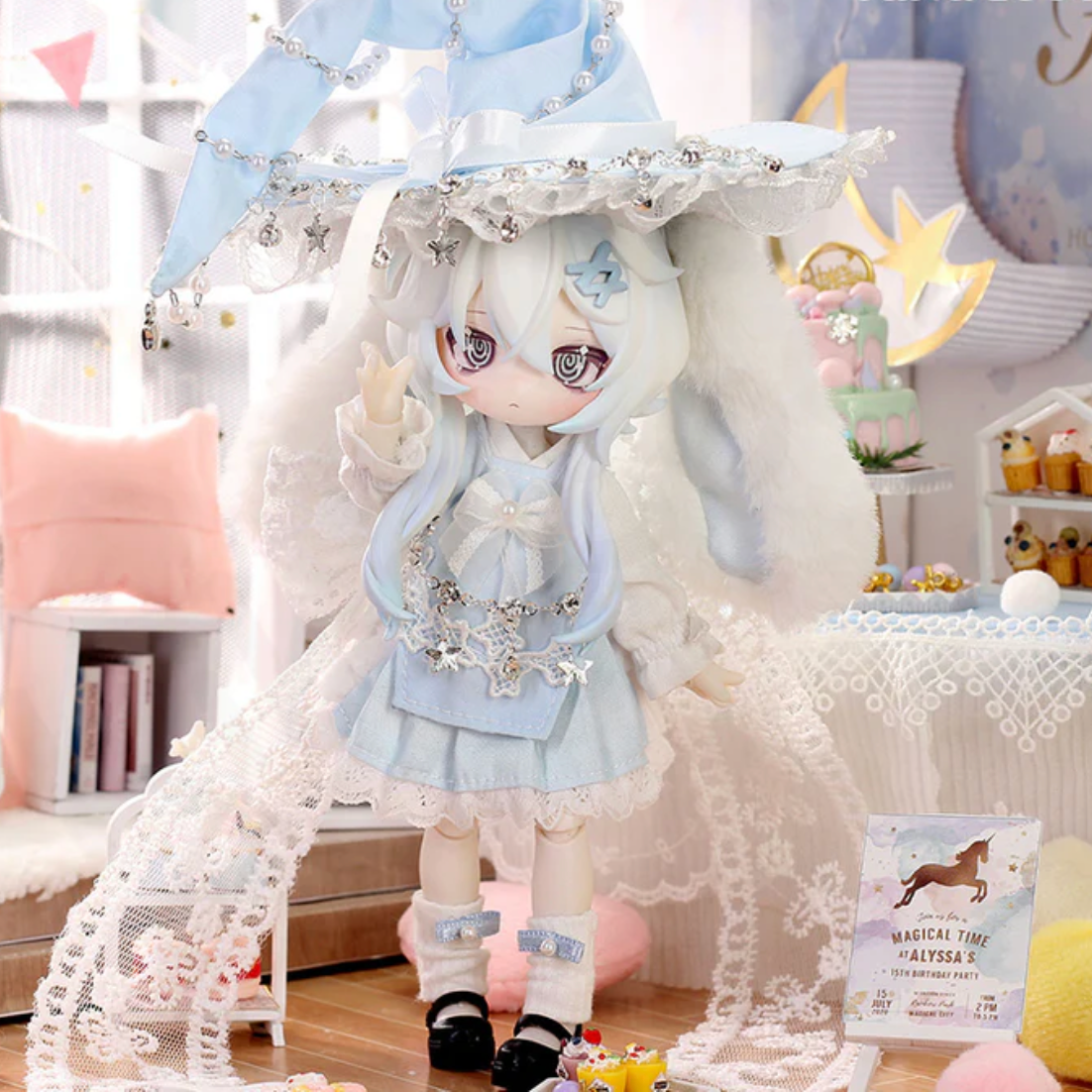 BJD "Moon Jumping Time Bunny"