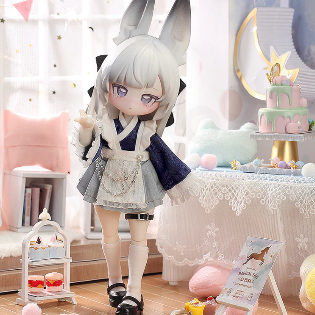 BJD "Moon Jumping Time Bunny"