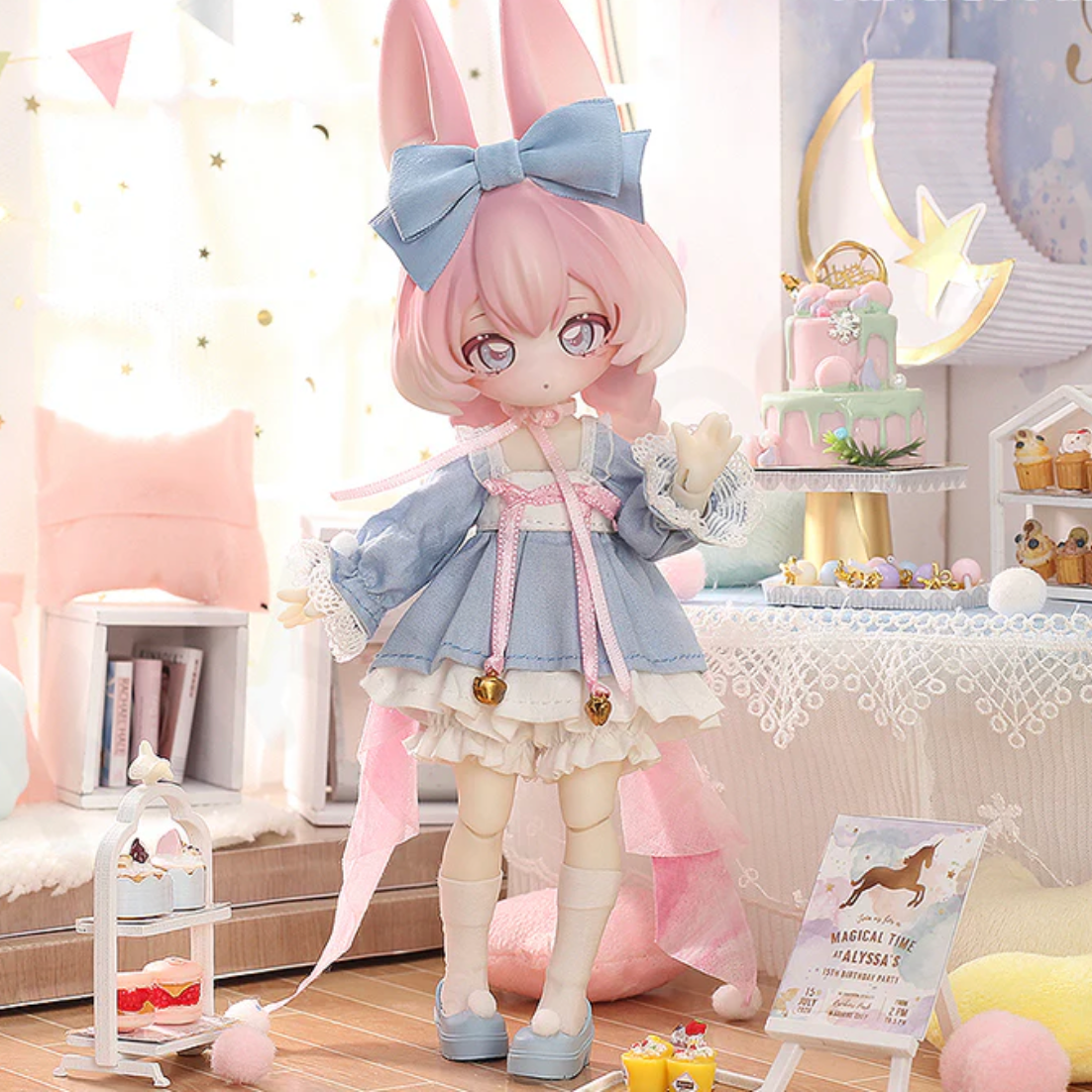 BJD "Moon Jumping Time Bunny"