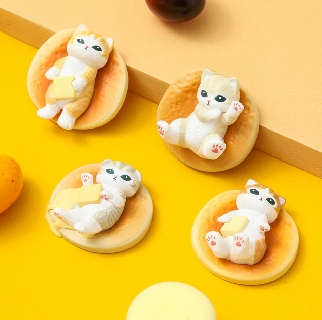 Mofusand "Love Dessert" 4 Mini Figuras