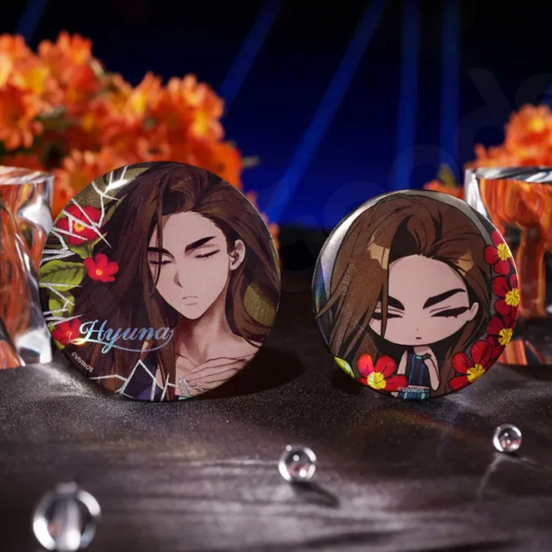 ALIEN STAGE "Drowing Bloom" Pin-zoom-