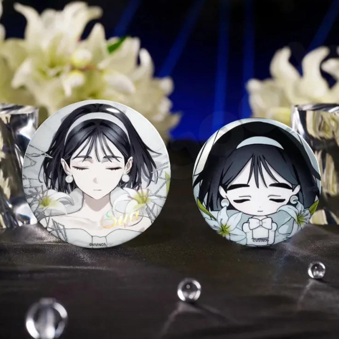 ALIEN STAGE "Drowing Bloom" Pin-zoom-1