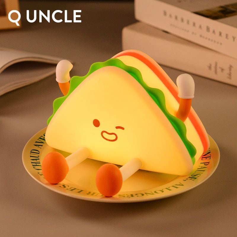 Q Uncle "Panes de desayuno" Lamparas squishy