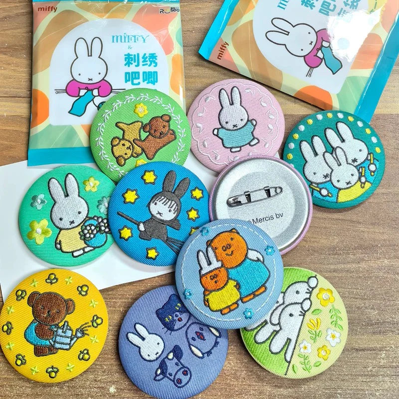 Miffy "Embroidery Badge" Blind Box-zoom-1