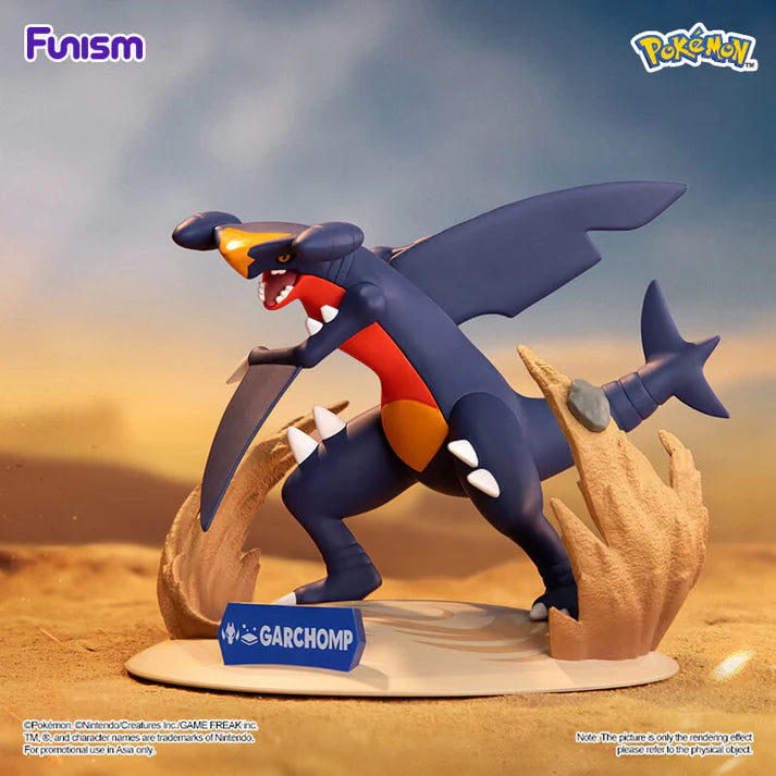 Pokémon "Garchomp" - Twinkmont Figure-zoom-