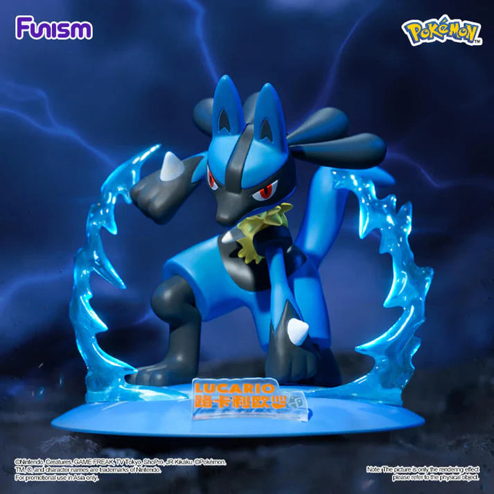 Pokémon "Lucario" - Twinkmont Figure-zoom-1