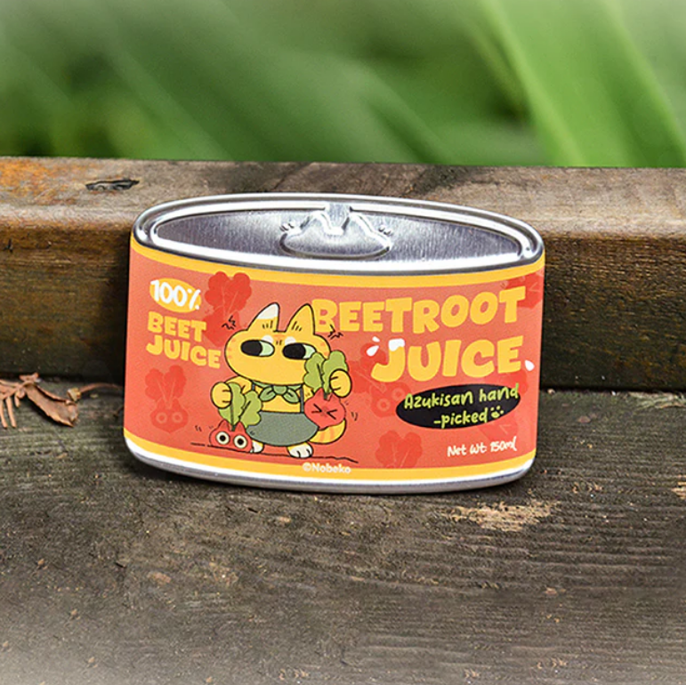 Azukisan's "Valley Series: Canned Cat Badge" Pin-zoom-