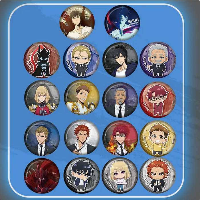 Solo Leveling "Double Flash" Can Badge-zoom-4