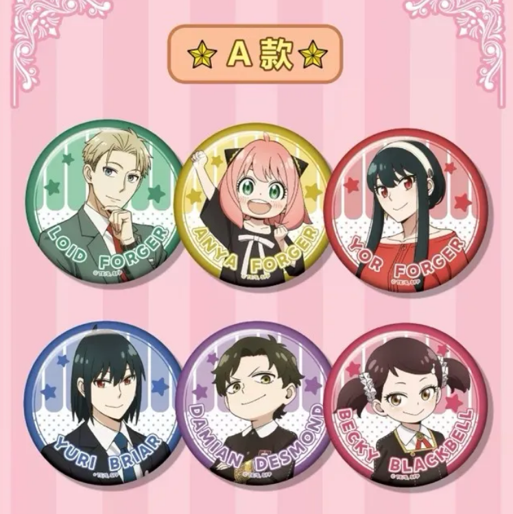 "SPY x Family" Can Badge-3