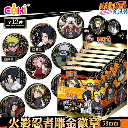 "Naruto Shipudden" Can Badge