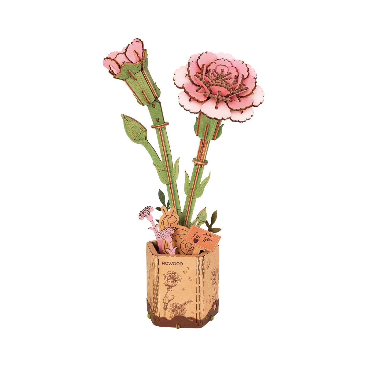 Rowood "Flower Pink Carnation"-zoom-2