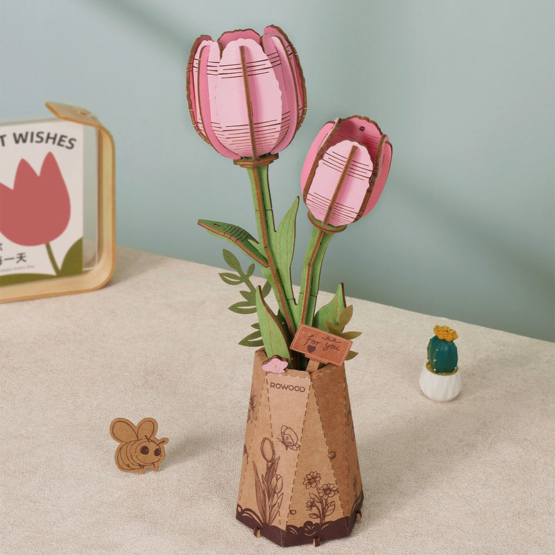Rowood "Flower Pink Tulip"-zoom-